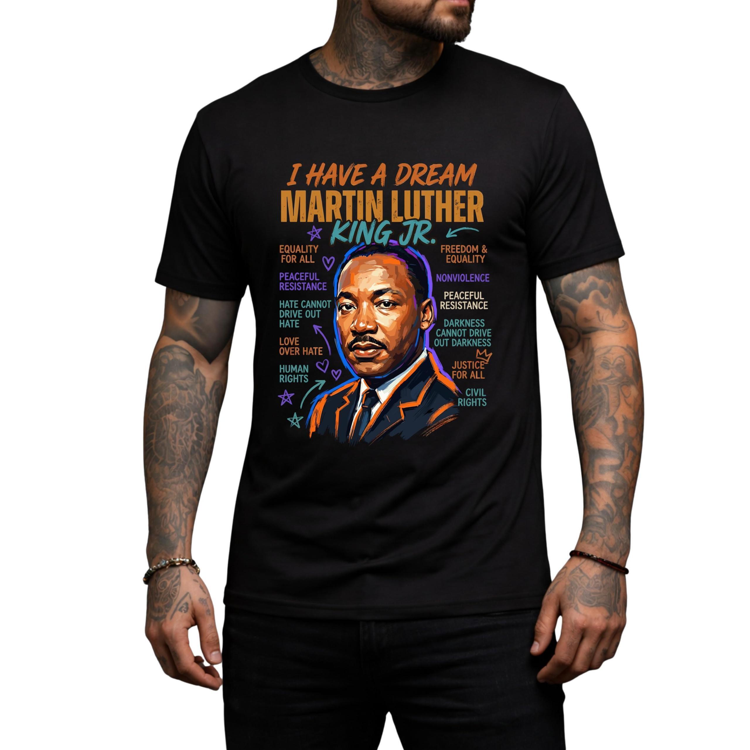 Martin Luther King Day Mlk Day Unisex Tshirt